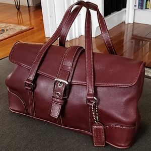 Burgundy Coach Doctor bag